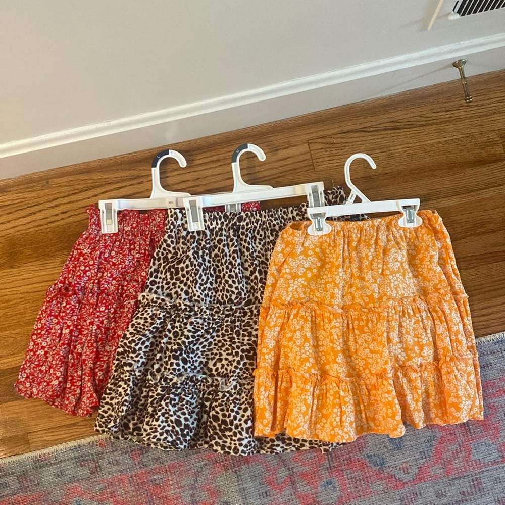 skirts ( you can purchase one, two, or all )